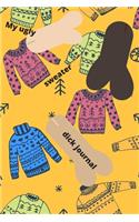 My Ugly Sweater Dick Journal: Funny Naughty Christmas Gift or Just Because
