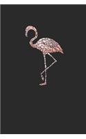 Flamingo Mosaic: Blank Lined Notebook (6" x 9" - 120 pages) Animal Mosaic Themed Notebook for Daily Journal, Diary, Gift