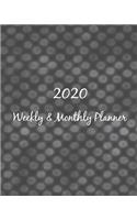 Weekly & Monthly Planner 2020