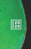 NOTE 2020 - Ruled Notebook Journal, 120 Pages, Classic Ruled Premium Notebook, Matte Cover Finish, Writing Note Taking Diary, Lined Journal (6in x 9in - 15.24cm x 22.86cm)