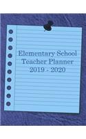 Elementary School Planner 2019-2020