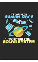 Solar system: 6x9 Renewable Energyl - blank with numbers paper - notebook - notes