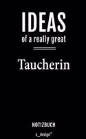 Notizbuch für Taucher / Taucherin