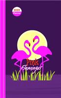 School Days Flamingo: Diary Planner School Homework Tracker - Mood Tracker -To Do List - Doodle Corner - Timetables - Weekly Spreads 2020