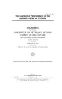 The legislative presentation of the Disabled American Veterans