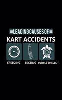 Leading causes of kart accidents