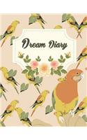 Dream Diary: Monitor Healthy Sleep Habits And Insomnia, Sleep Tracker Log Journal 120 pages Large Print 8.5" x 11"