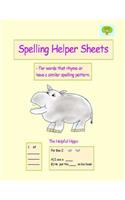 Spelling Helper Sheets