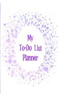 My To-Do List Planner: Boost Your Productivity and Plan Your Days Using a Unique Collection of To-Do Lists with a Blue and Purple Cloud Design