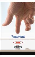 Password Notebook: To Protect Usernames and Passwords - Empty, Lined Notebook, 6 X 9, 110 Pages, White Paper, Soft Cover