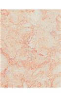 Pink Marble Notebook: 8.5 X 11 202 College Ruled Pages
