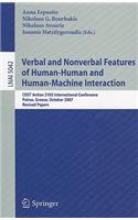 Verbal and Nonverbal Features of Human-Human and Human-Machine Interaction