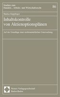 Inhaltskontrolle Von Aktienoptionsplanen