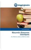 Résumés d'Oeuvres Classiques