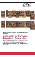 Aplicación de Software basado en E-Learning