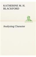 Analyzing Character