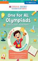 Oswaal One for All Olympiads Previous Year Solved Papers Class 4 English For 2025 Exam