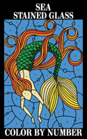 Sea stained glass Color by Number
