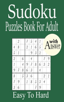 Sudoku Puzzles Book for Adult