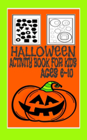 Halloween Activity Book for Kids Ages 6-10