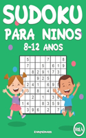 Sudoku Para Niños 8-12 Años: 200 Sudoku para Niños de 8-12 Años con Soluciones - Entrena la Memoria y la Lógica (Vo. 4)(4 Sudoku Para Niños 8-12 Años)