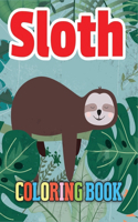 Sloth Coloring Book