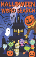 Halloween Word Search: Large Print Activity Book for Kids Ages 9-12 - Unique Puzzles And Key Answers