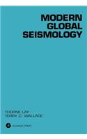 Modern Global Seismology