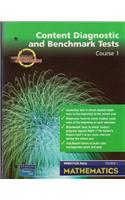 Prentice Hall Math Course 1 Diagnostic and Benchmark Tests Blackline Masters 2004
