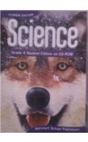 Harcourt School Publishers Science Florida: Student Edition on CDROM (Sgl) Grade 4 2007