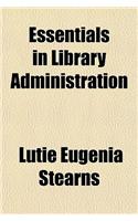 Essentials in Library Administration: (English)