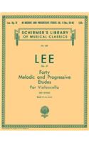 40 Melodic and Progressive Etudes, Op. 31 - Book 2