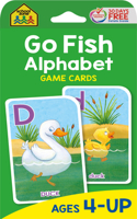 School Zone Go Fish Alphabet Game Cards