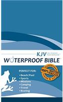 Waterproof New Testament with Psalms and Proverbs-KJV-Blue Wave