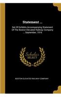 Statement ...