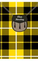 Clan Barclay Tartan Journal/Notebook