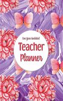 One Year Undated Teacher Planner