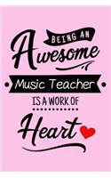 Being an Awesome Music Teacher Is a Work of Heart