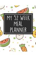 My 52 Week Meal Planner