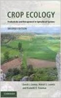 CROP ECOLOGY: PRODUCTIVITY AND MANAGEMENT IN AGRICULTURAL SYSTEMS, 2ND EDITION