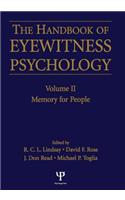 Handbook of Eyewitness Psychology 2 Volume Set