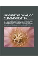 University of Colorado at Boulder People: University of Colorado at Boulder Faculty, Claire Levy, Gene Nichol(English)