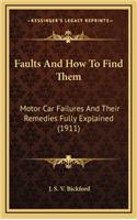 Faults and How to Find Them