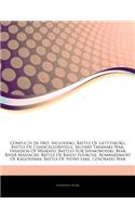 Articles on Conflicts in 1863, Including: Battle of Gettysburg, Battle of Chancellorsville, Second Taranaki War, Invasion of Waikato, Battles for Shim