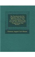 Das Familienrecht Der Cognaten Und Affinen Nach Romischen Und Verwandten Rechten
