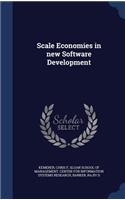 Scale Economies in new Software Development