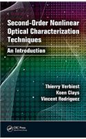 Second-order Nonlinear Optical Characterization Techniques: An Introduction