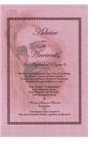 Advice From The Ancients In Rythmical Rhyme: (English)