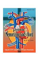 System for Memorizing God's Word