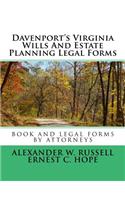 Davenport's Virginia Wills and Estate Planning Legal Forms